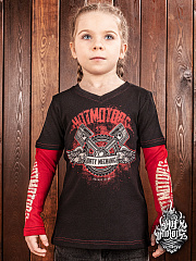 Children's T-shirt with a long sleeve HOT MOTORS 