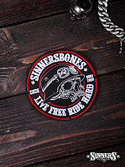 Patch "Live Free Ride Hard"
