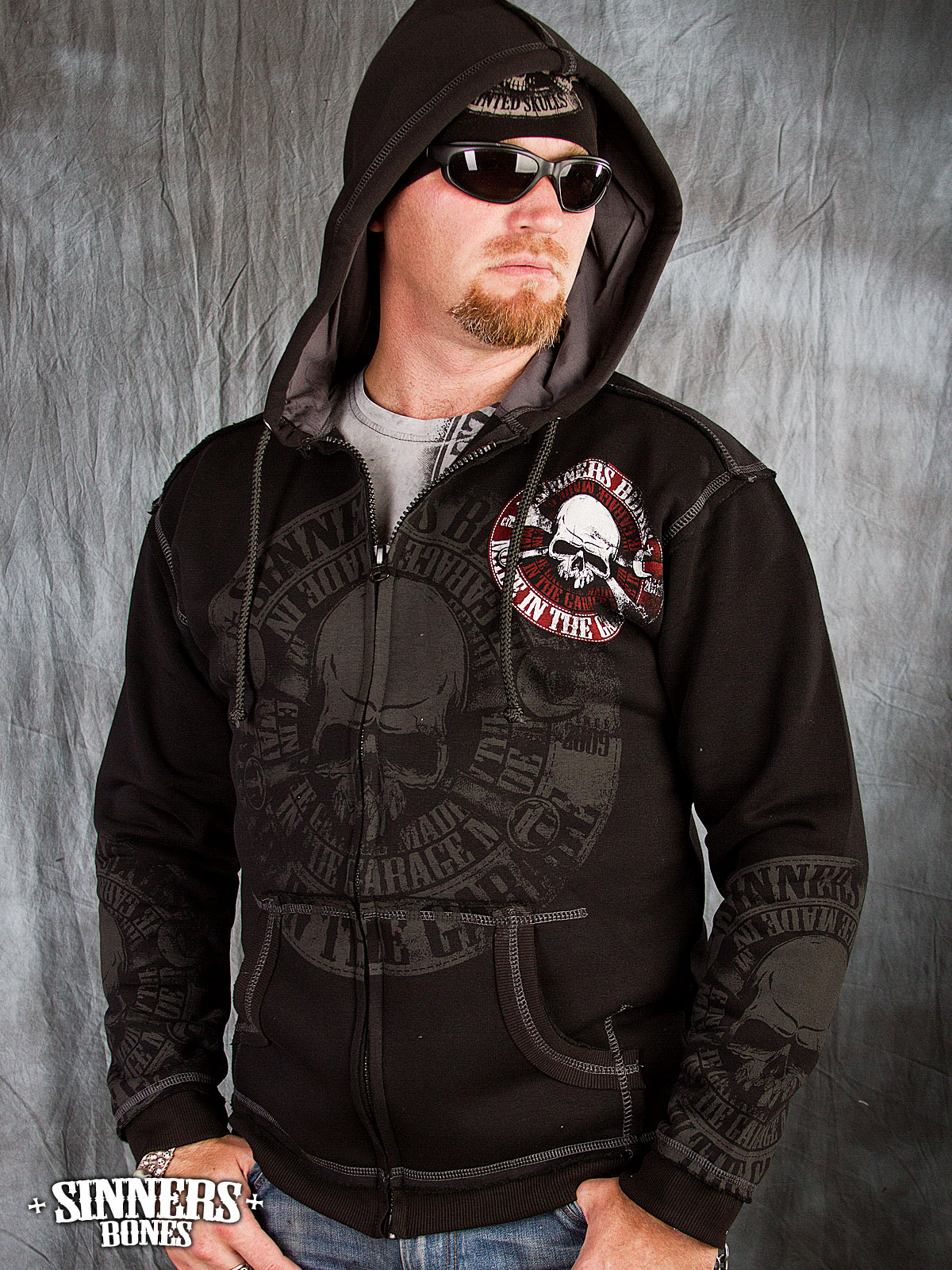 Man's Hoodie "Made in the GARAGE"
