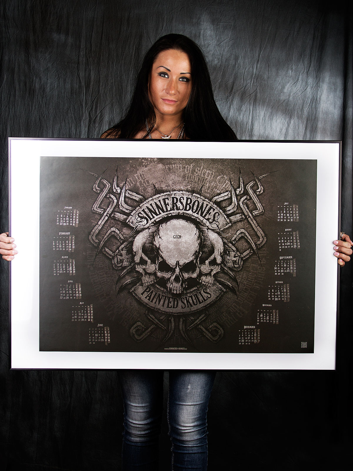 Calendar "Painted Skulls" 2015