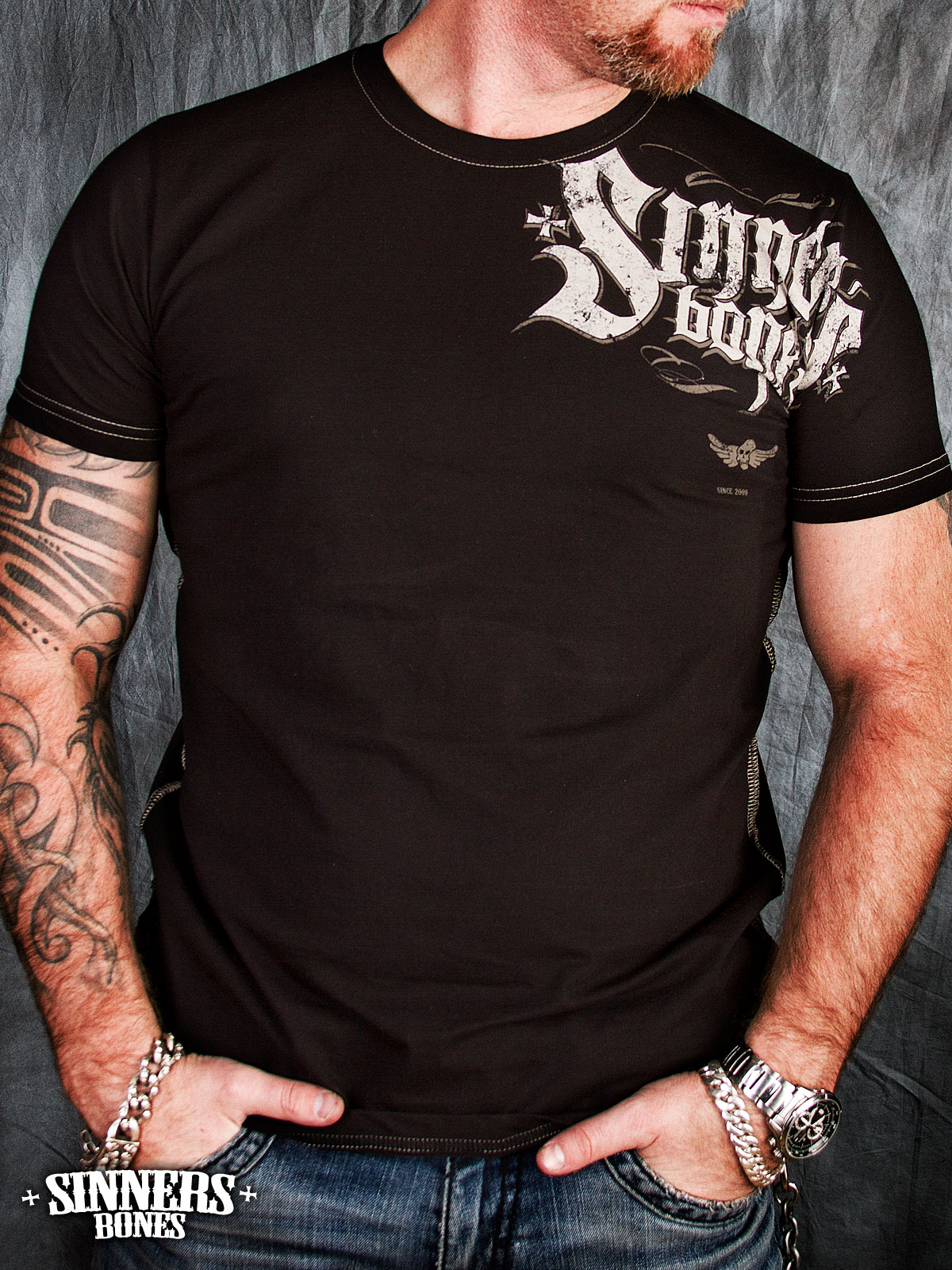 Men's T-Shirt SINNER's BONES