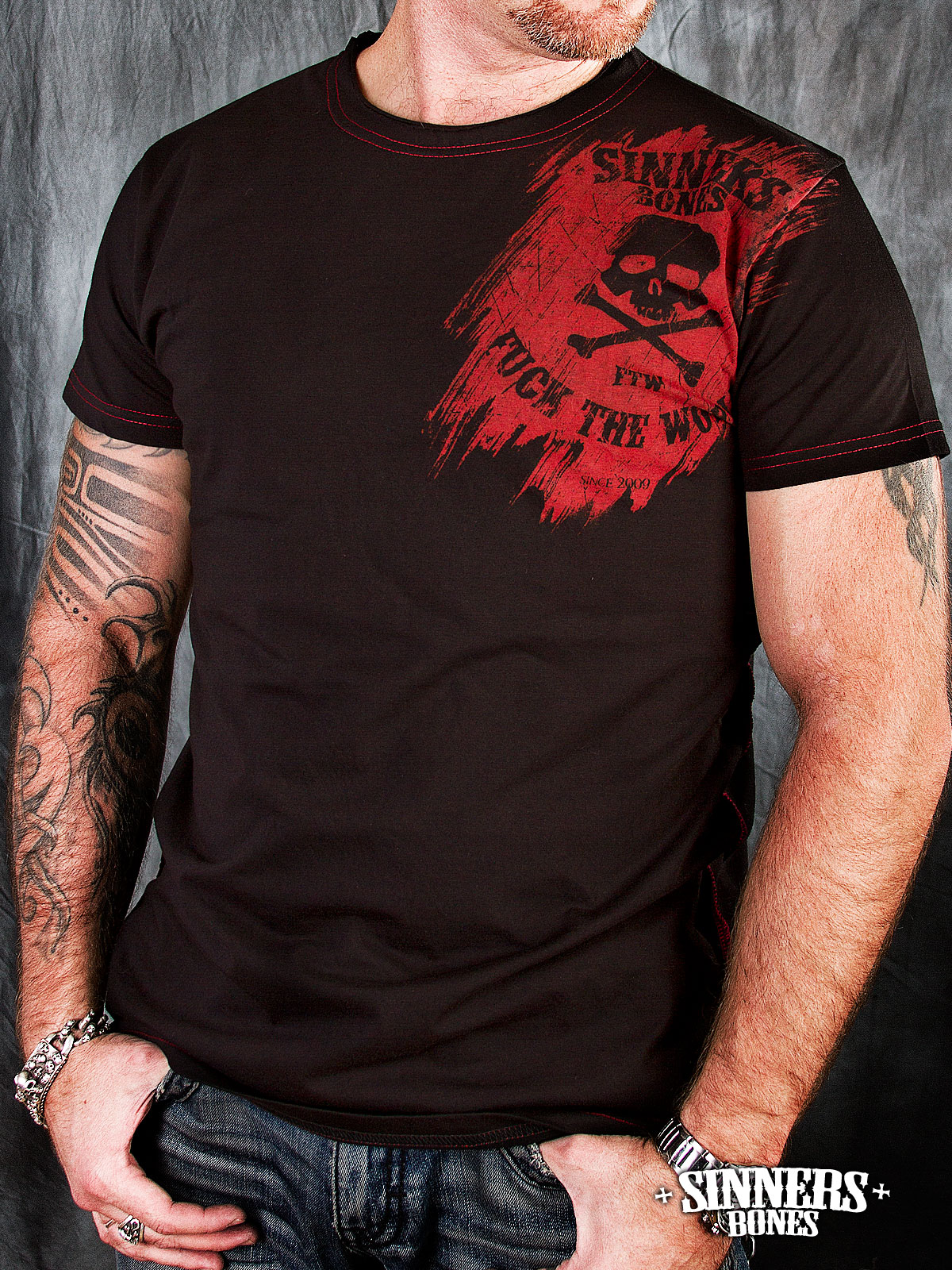 Man’s T-Shirt "Fuck the World"