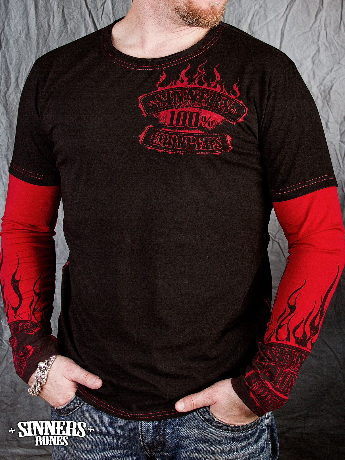 Man's T-Shirt "100% CHOPPER"