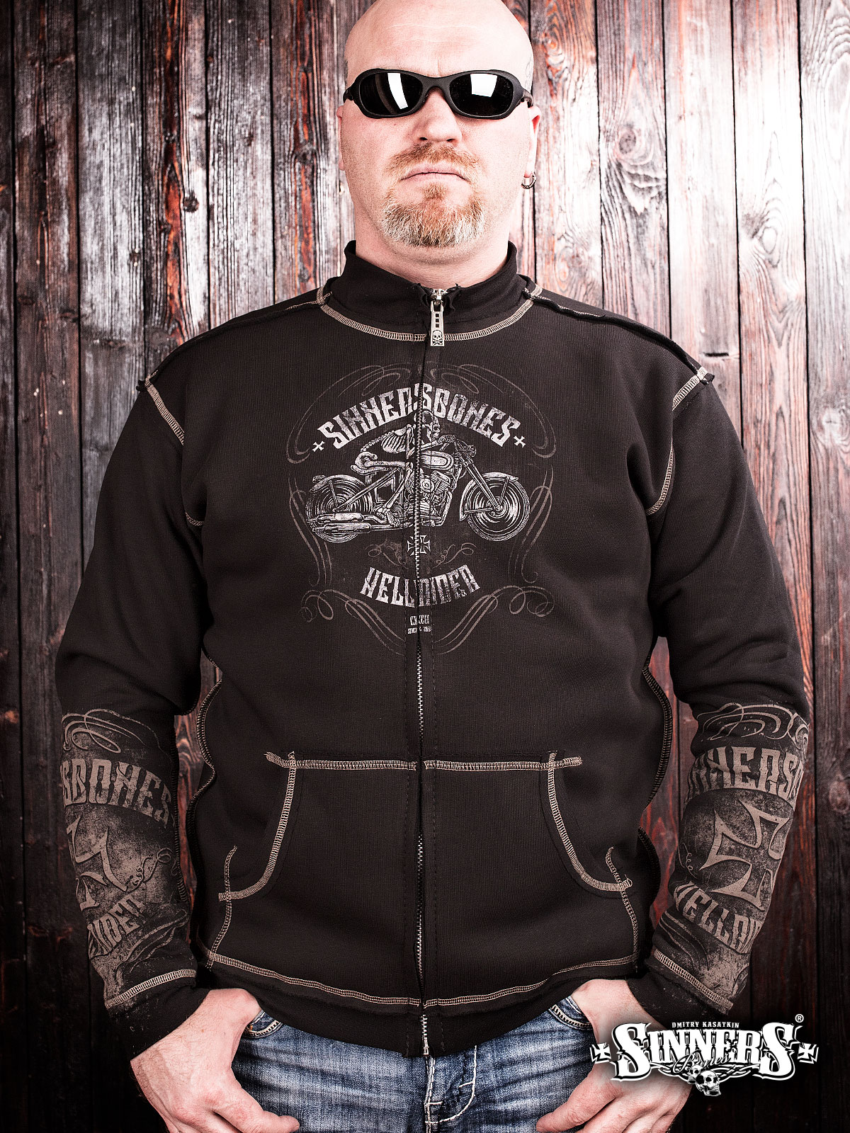 Men's Sweatshirt “HELLRIDER”