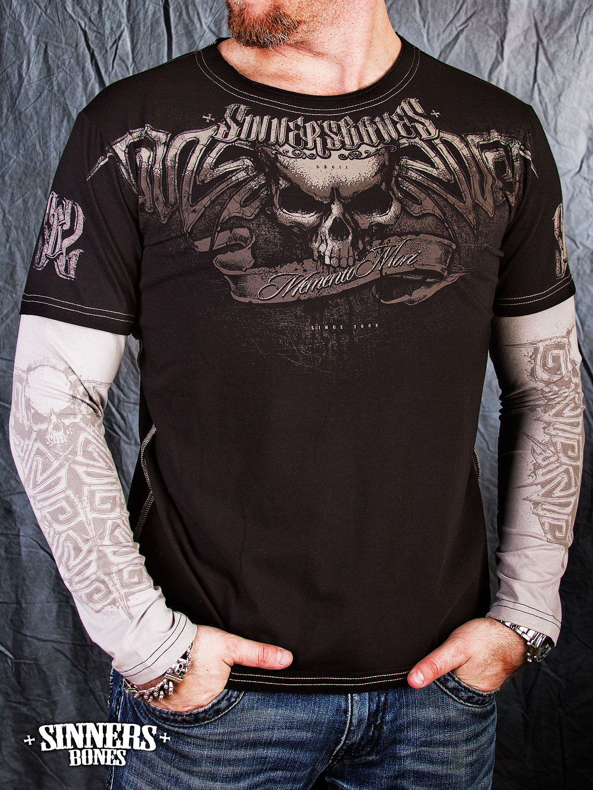 Man's T-Shirt "Memento Mori"