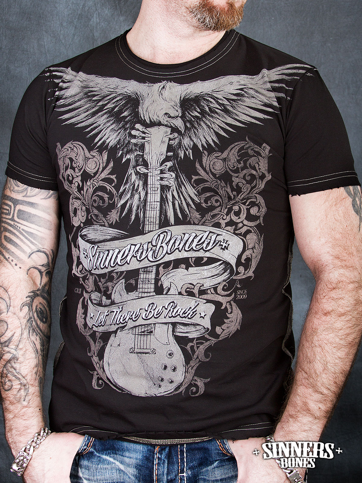 Man's T-Shirt "Let There Be Rock"