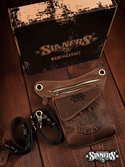 Leather Biker Bag 