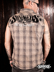 Men's shirt without sleeves 