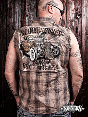 Men's shirt without sleeves 