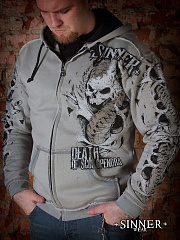 Man's Hoodie "Death of Scolopendra"