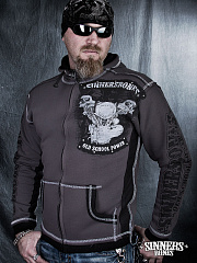 Man's Hoodie "Old School Power"