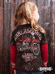 Children's T-shirt with a long sleeve 