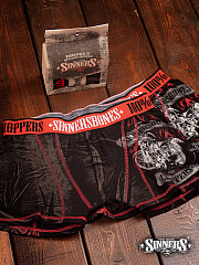 Set of 2 Pants Boxers "100% CHOPPERS"