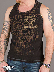 Man's A-Shirt "Hell Pistons"