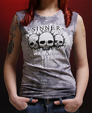 Women's A-Shirt "Skulls"