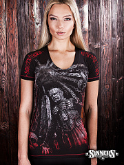 Womens T-shirt "Welcome to Hell"