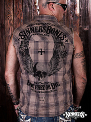 Men's shirt without sleeves 