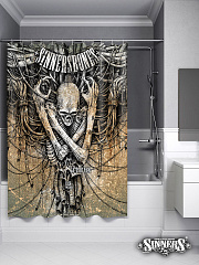 Shower Curtain "Gates Of Pain"