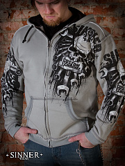 Man's Hoodie "Custom&Chrome"