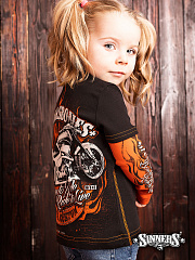 Children's T-shirt with a long sleeve 